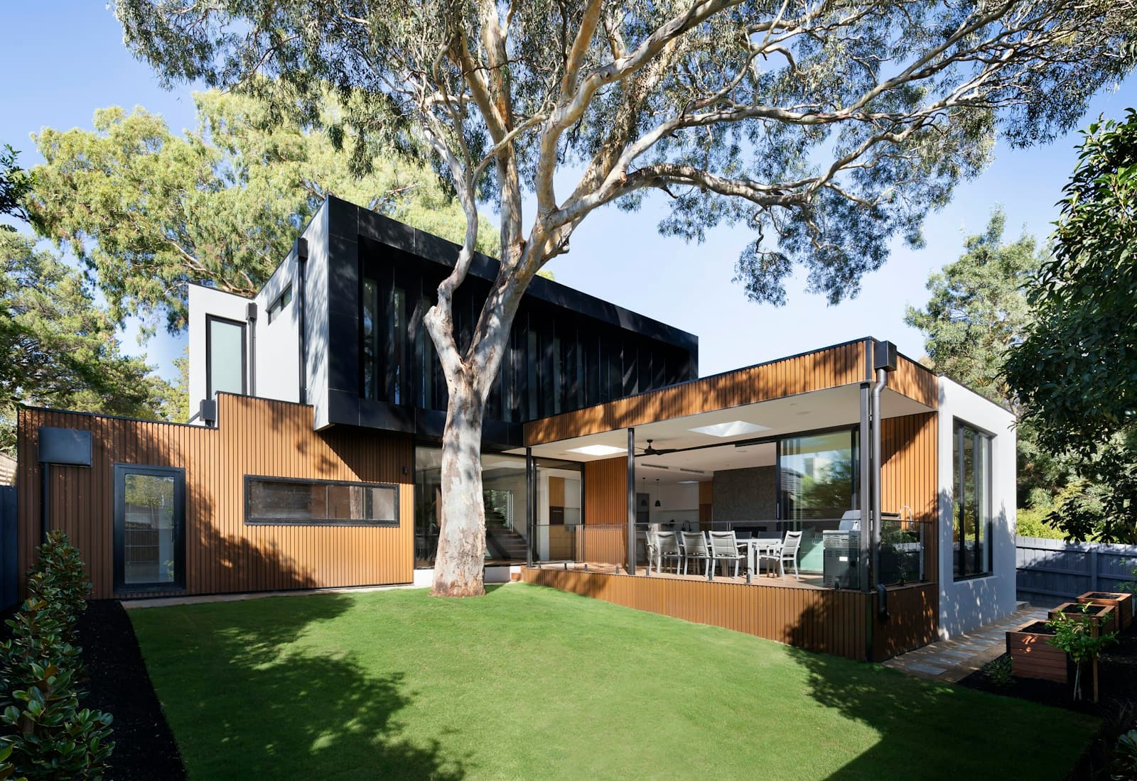 Illustrative contemporary interior with a restrained neutral palette